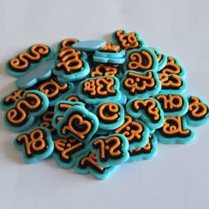 Kannada Varnmale Alphabet Set, Kannada Swaragalu Vowels & Vyanjanagalu consonants, Kannada Varnamale Language Learning for Kids, Kannada Script Learning Blocks